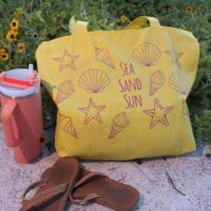 Sea Sand Sun Seashell Bag