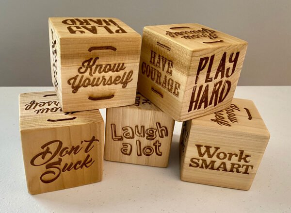 Wood block - House Rules