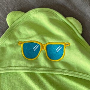 teddy hoodie towel