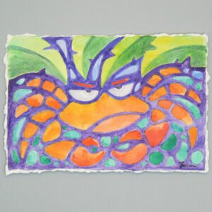 Mosaic Cangrejo Watercolor