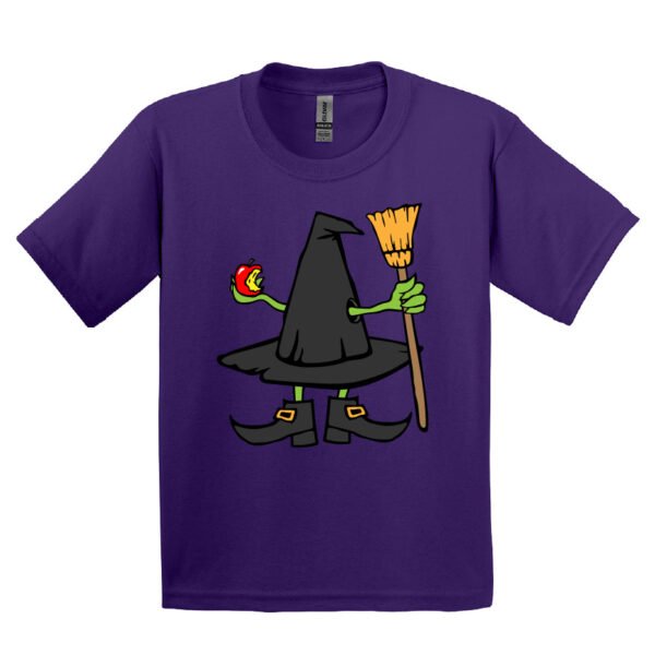 purple lil witch tee
