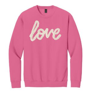 love chenille pink lemonade