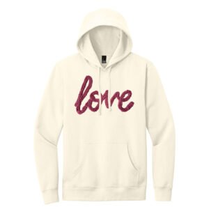 love chenille hoodie
